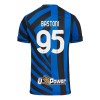 Camiseta de fútbol Inter Milan Bastoni 95 Primera Equipación 2024-25 - Hombre